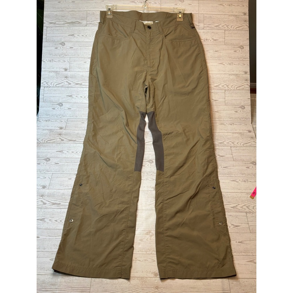 ExOfficio BugsAway Hiking Pants Mens 32 Brown Insect Shield Gorpcore Outdoor